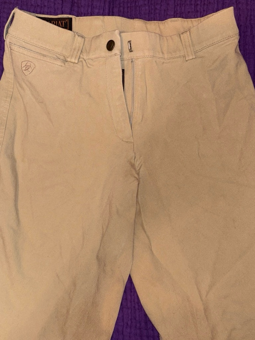 Ariat women’s  Tan breeches